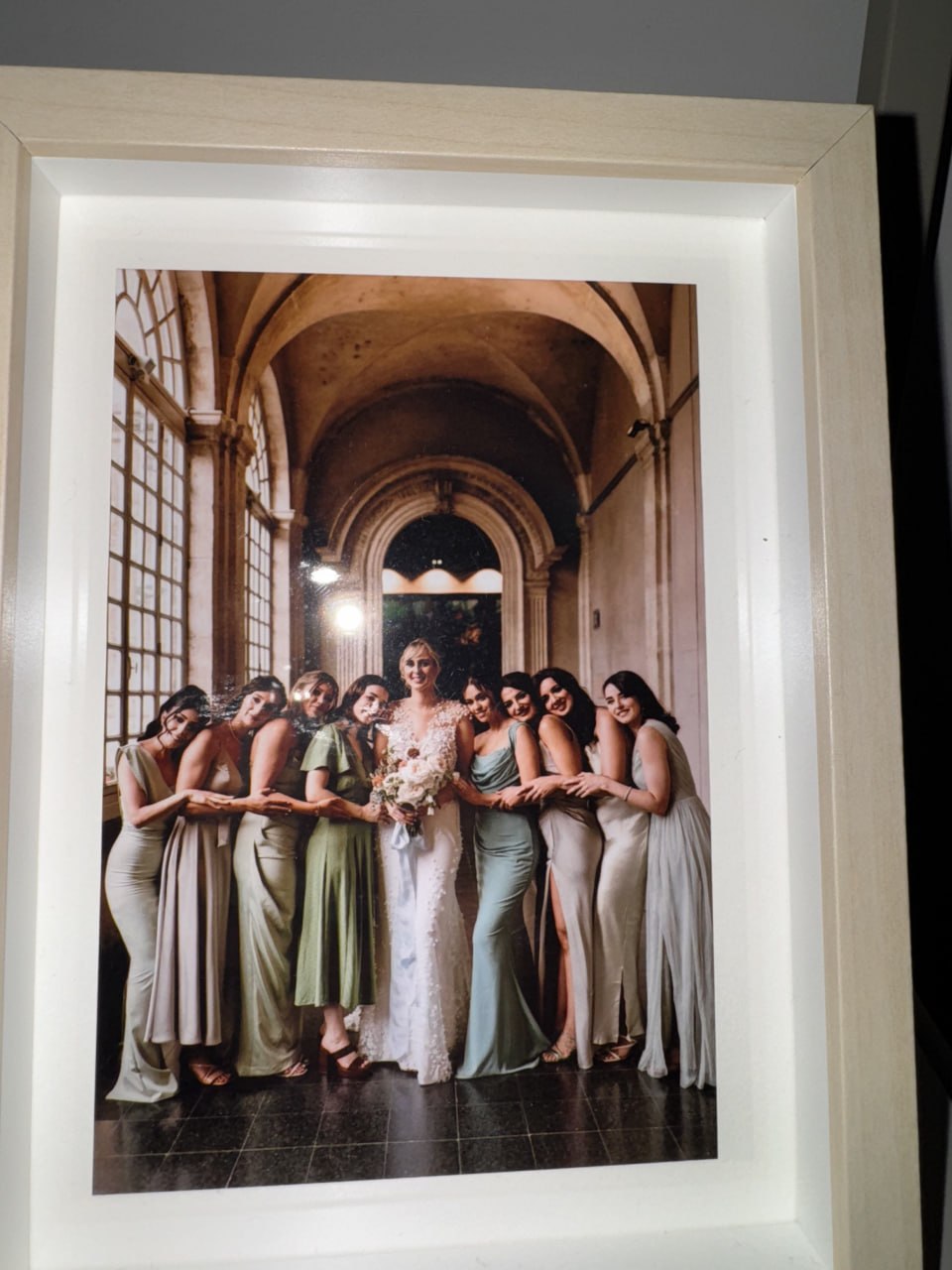 Mariage - la mariée et ses demoiselles d'honneur